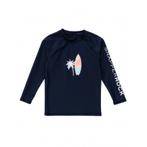 Majica za plivanje  - UV PROTECT - plava polamid